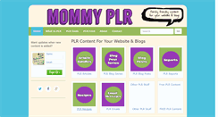 Desktop Screenshot of mommyplr.com